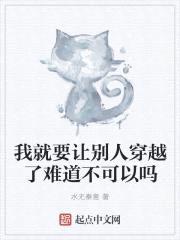 我就要让别人穿越了难道不可以吗封面